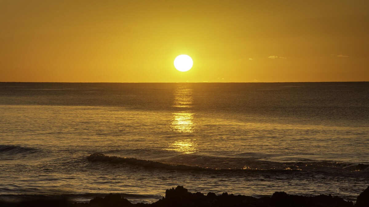 日落太阳海岸