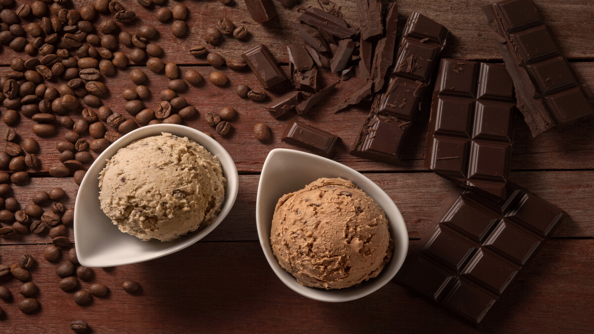 巧克力咖啡豆冰淇淋