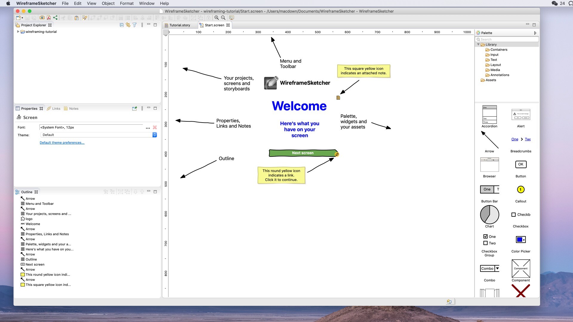 wireframesketcher mac破解版下载-WireframeSketcher for Mac(线框图绘制工具)