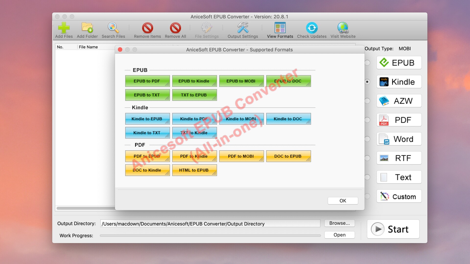 anicesoft epub converter mac破解版下载-AniceSoft EPUB Converter Mac(EPUB格式电子 ...