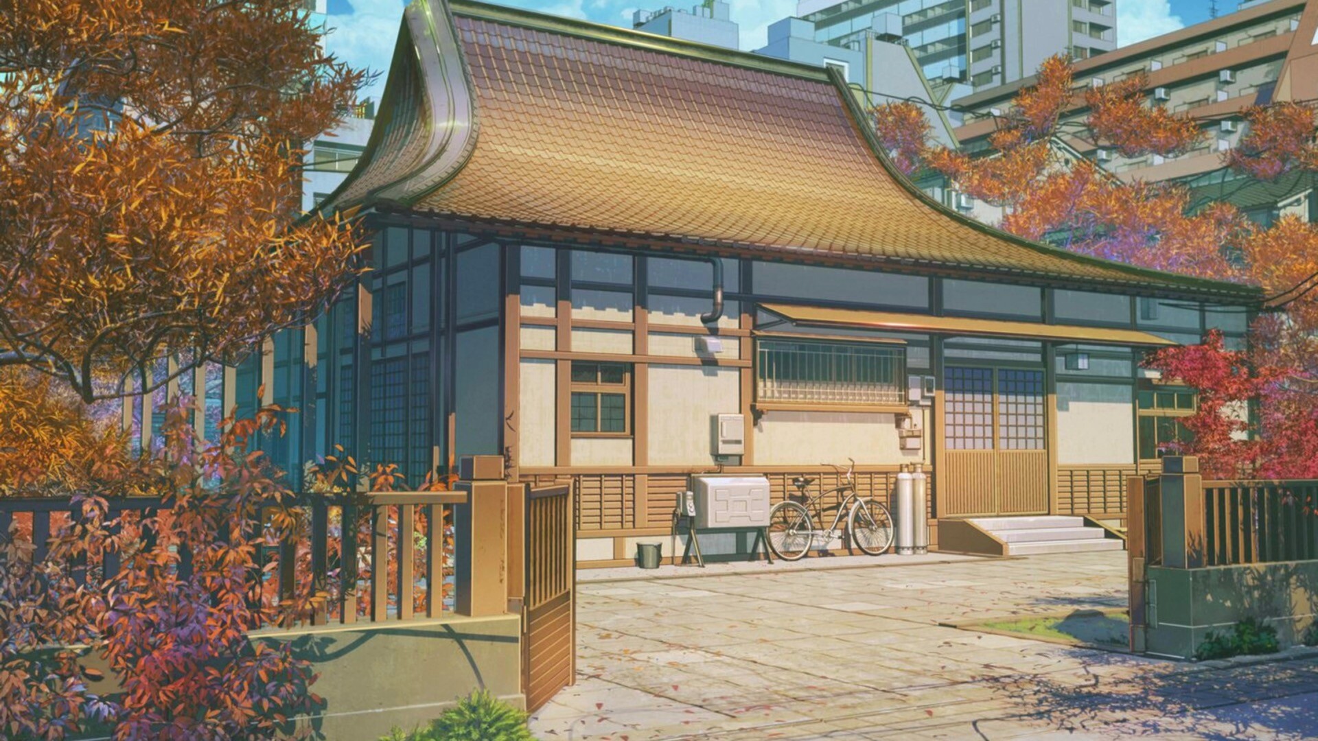 动漫日本壁纸城市图片