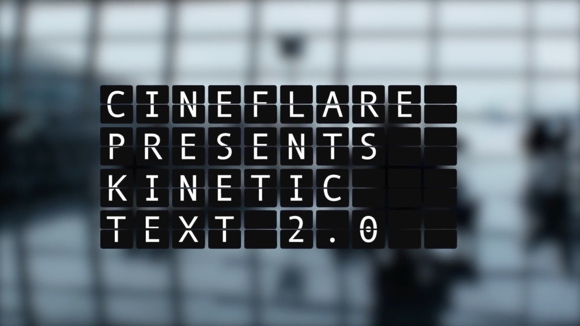 fcpx插件CineFlare KineticText(动态标题字幕插件)