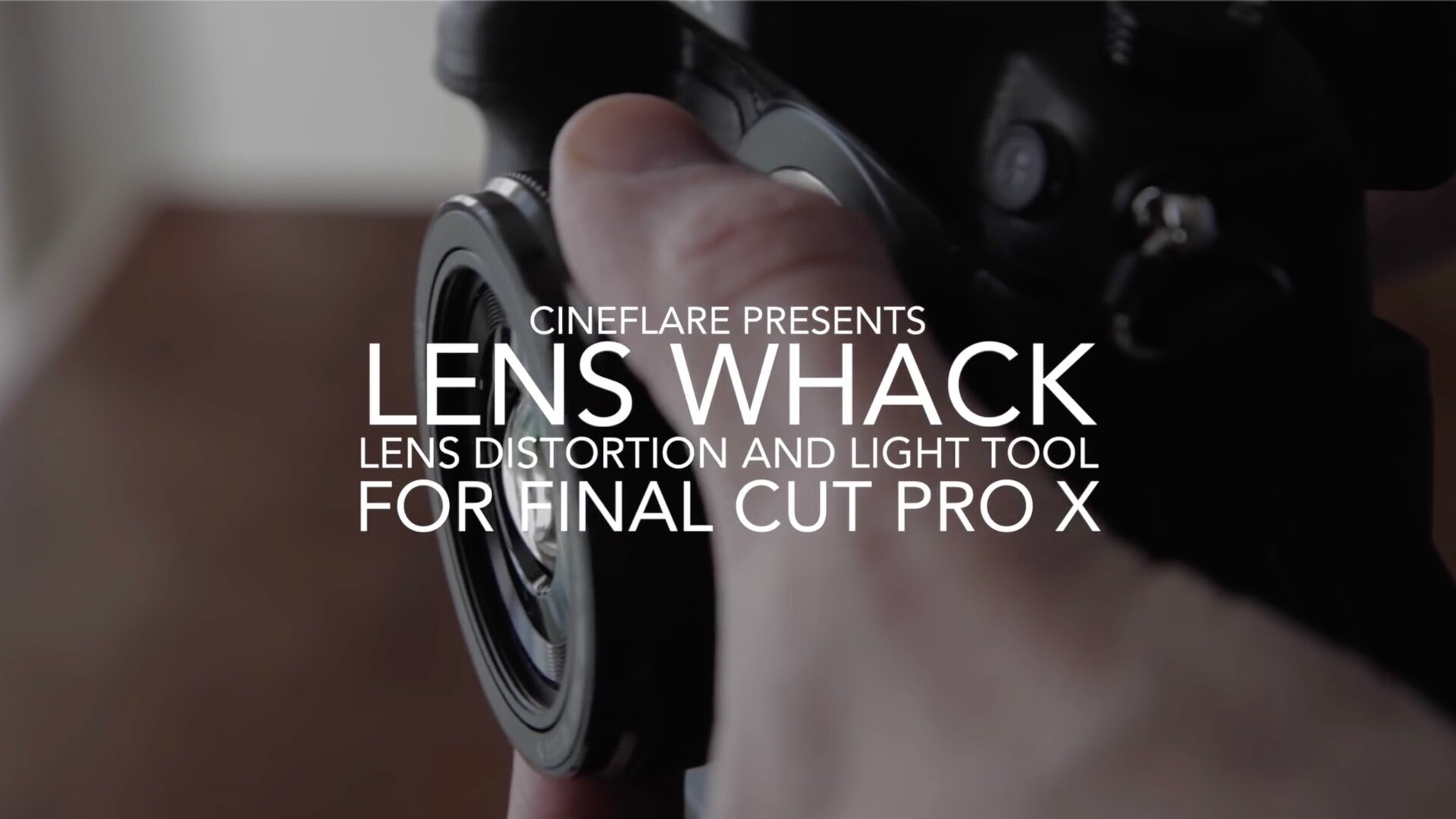 fcpx插件CineFlare LensWhack(梦幻镜头光晕光效效果)