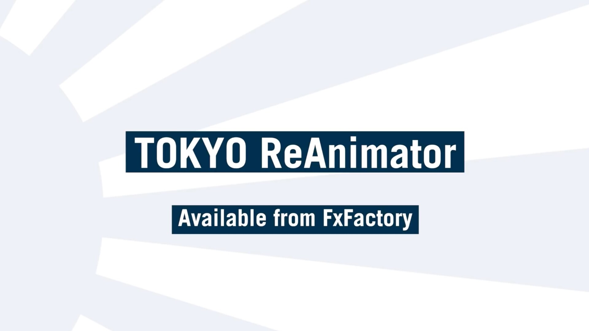 fcpx插件Tokyo ReAnimator(视频坏点修复插件)