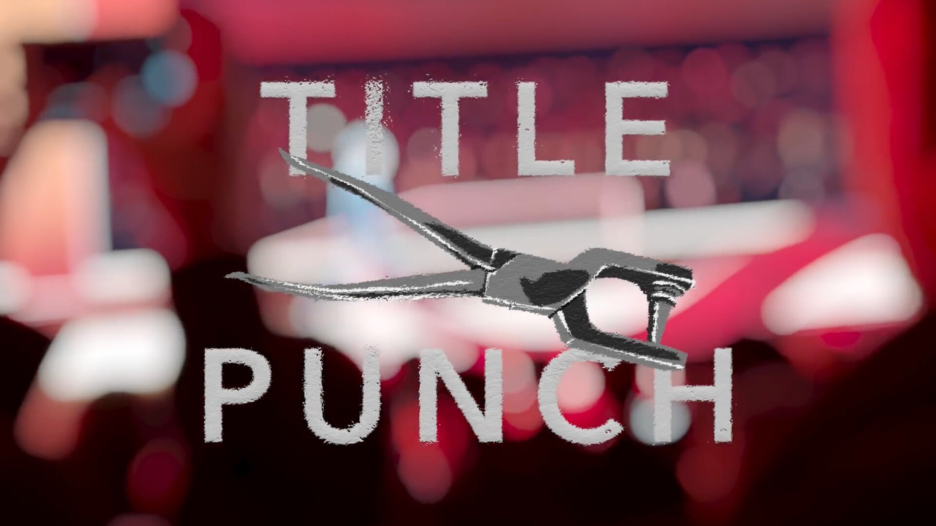 fpcx插件Title Punch(趣味标题打孔转场效果插件)