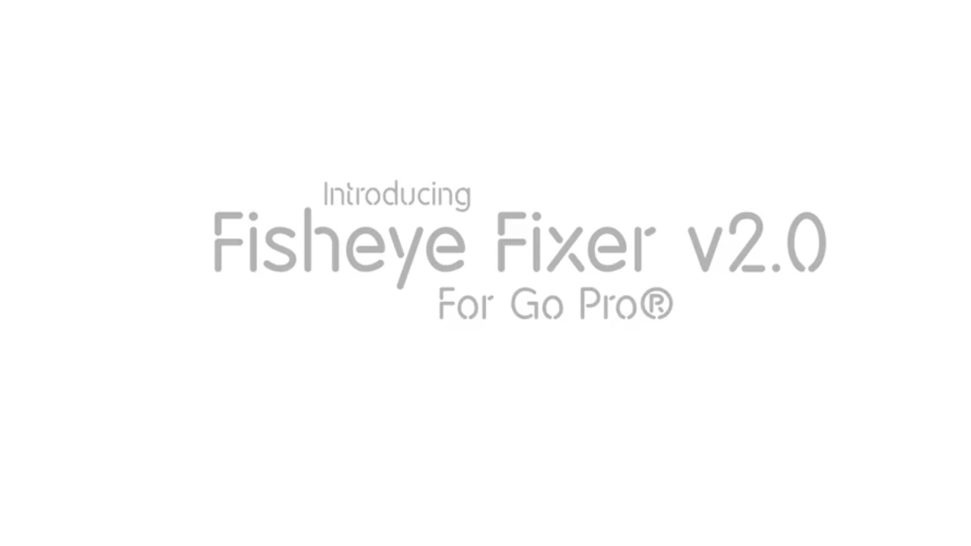 fcpx插件Fisheye Fixer V2(鱼眼镜头修正)