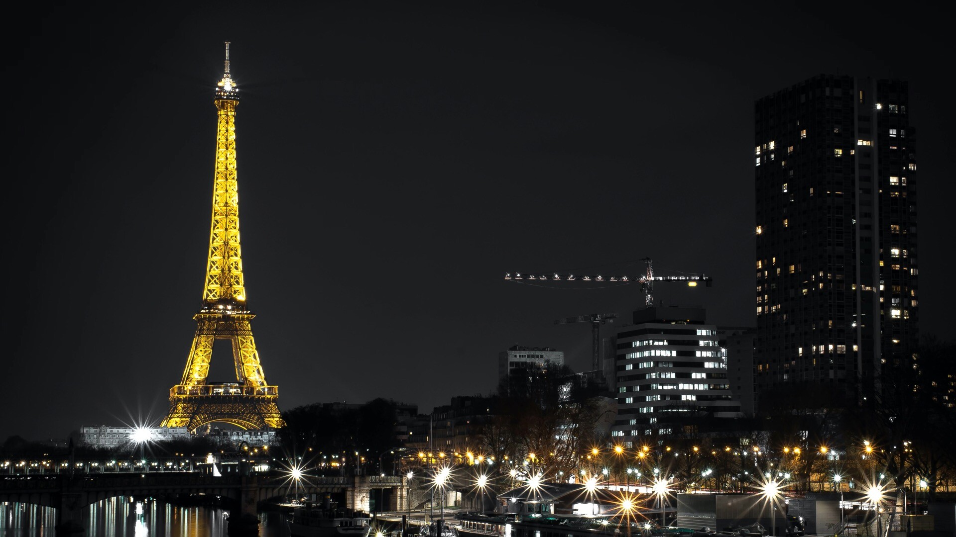 高清法国巴黎铁塔动态壁纸5K
