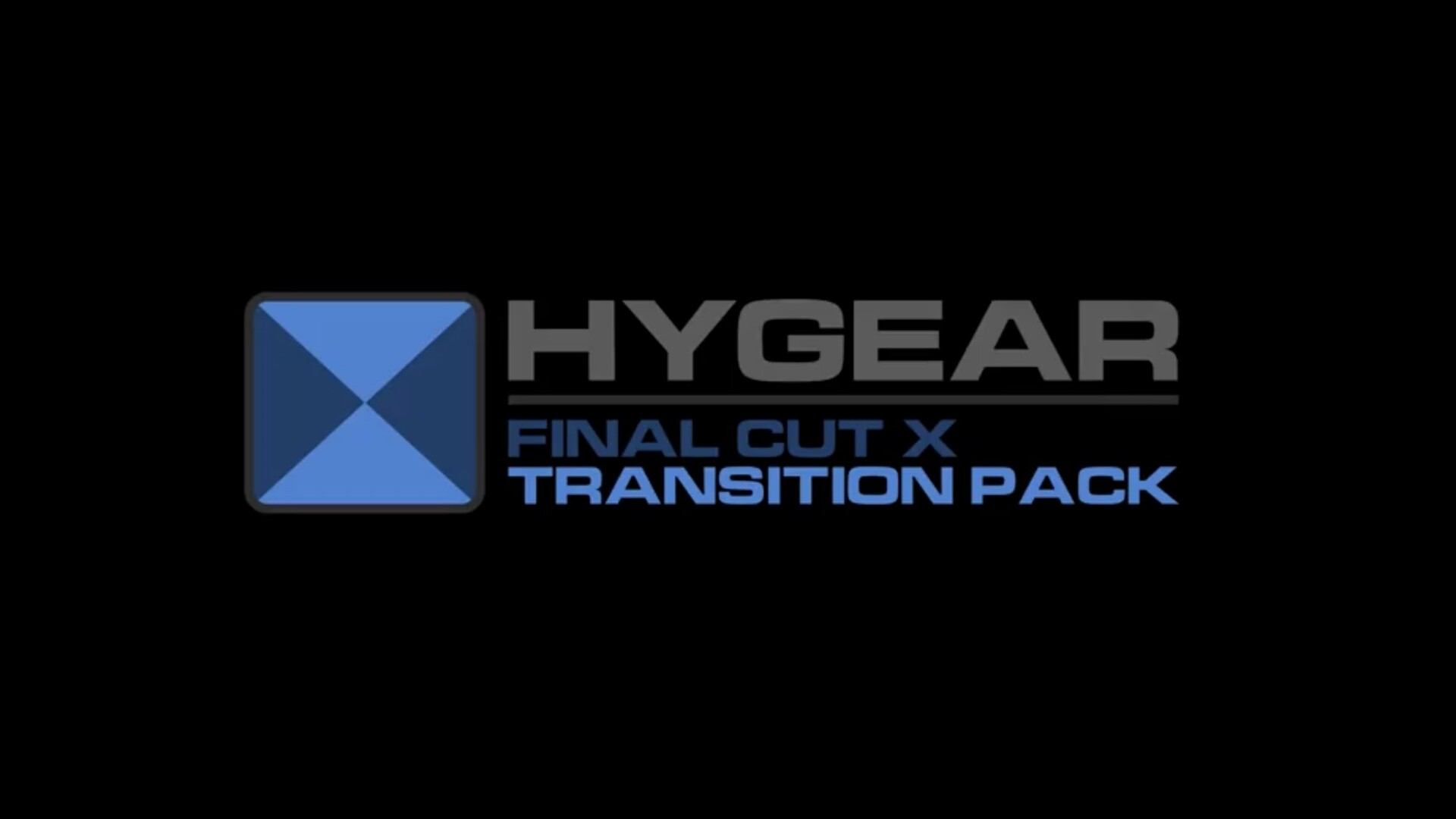 FCPX插件:HyGear(创意个性转场)