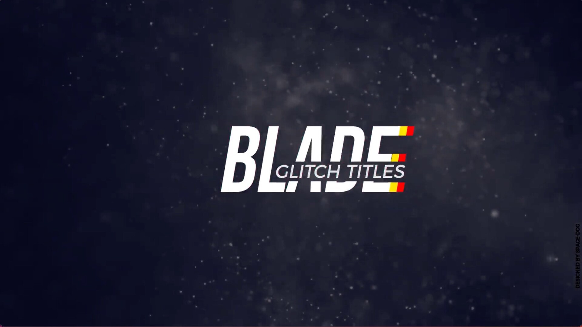 FCPX插件：Blade Glitch Titles(20个切片故障信号干扰文字标题动画)