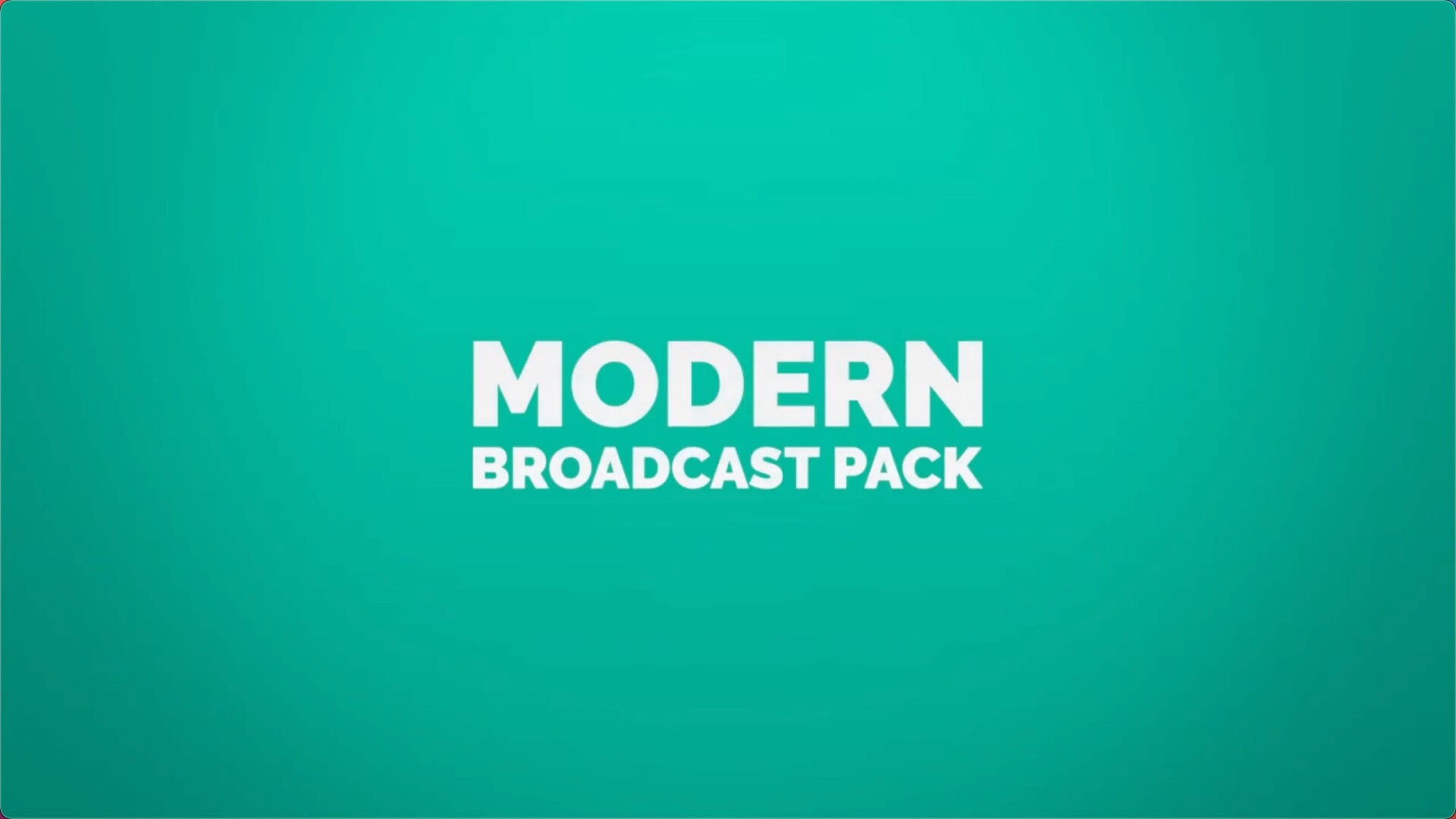 FCPX插件:49个现代彩色图形包装动画 Modern Broadcast Pack