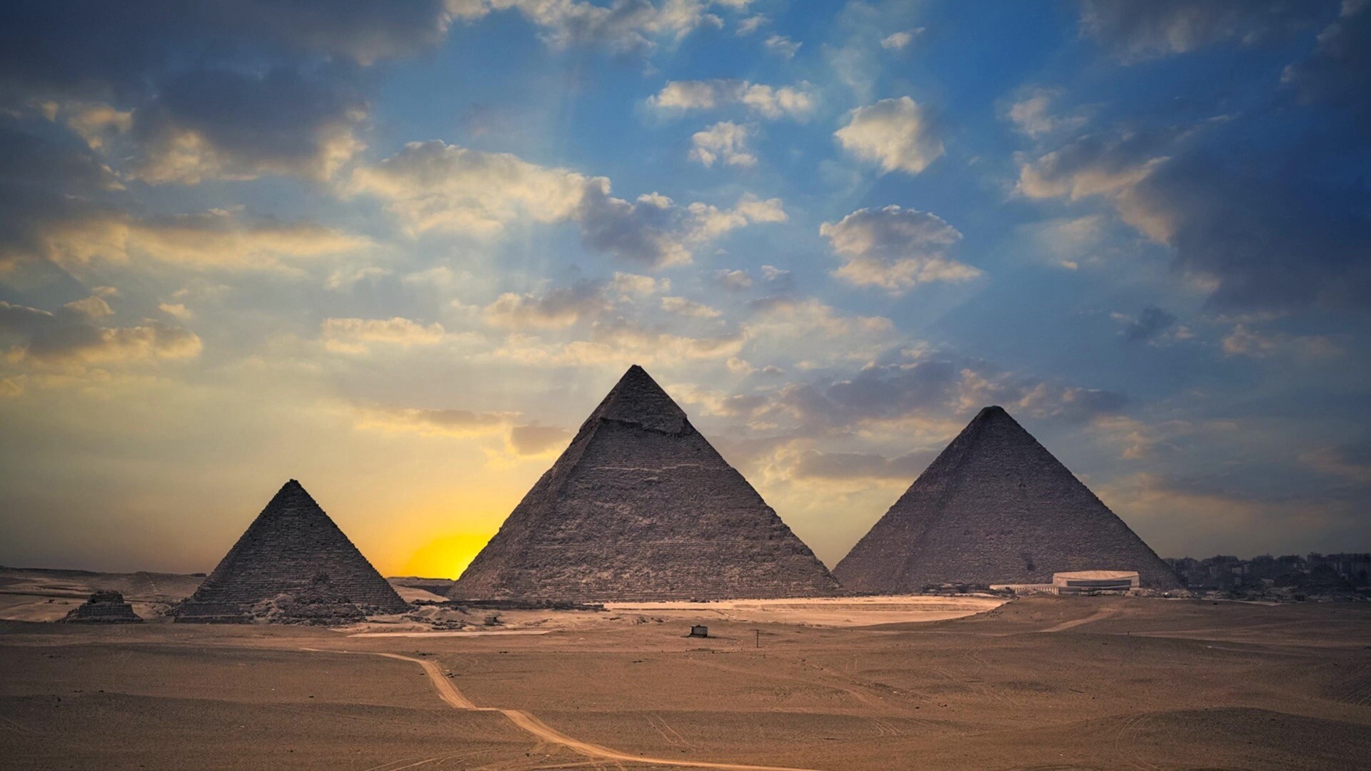 埃及金字塔风景动态壁纸