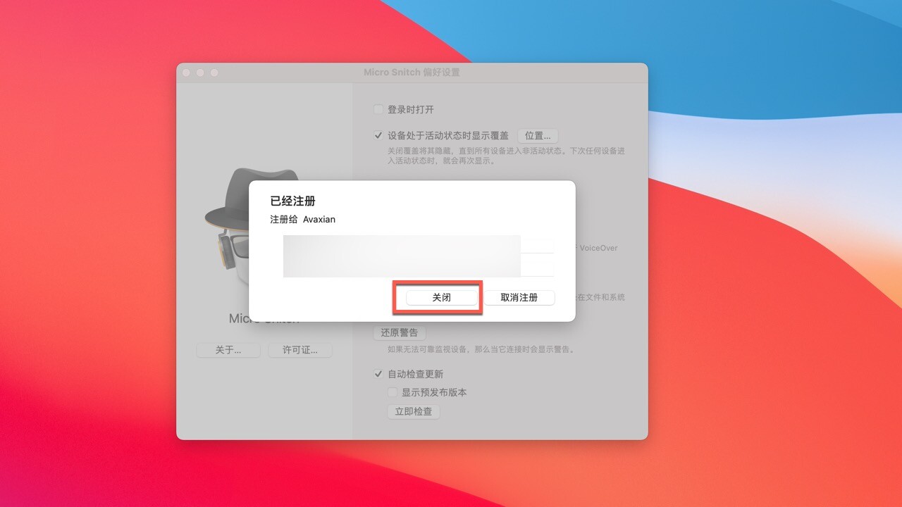 Micro Snitch Mac版下载-Micro Snitch for Mac(mac监控软件)