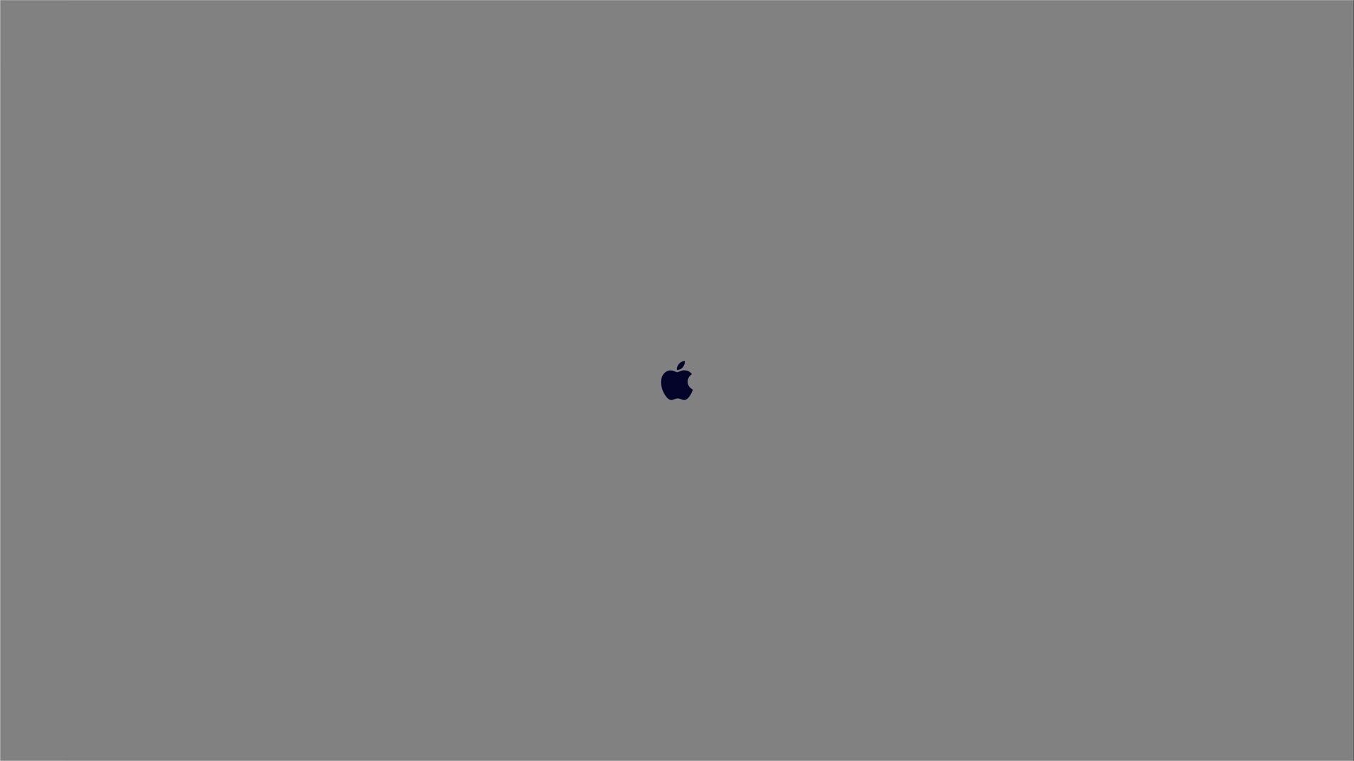 苹果logo壁纸纯色Mac壁纸