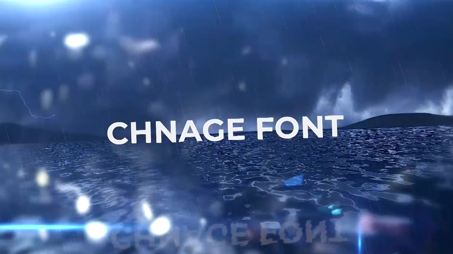 FCPX模板:海面文字介绍片头 Ultimate Ocean for Credits