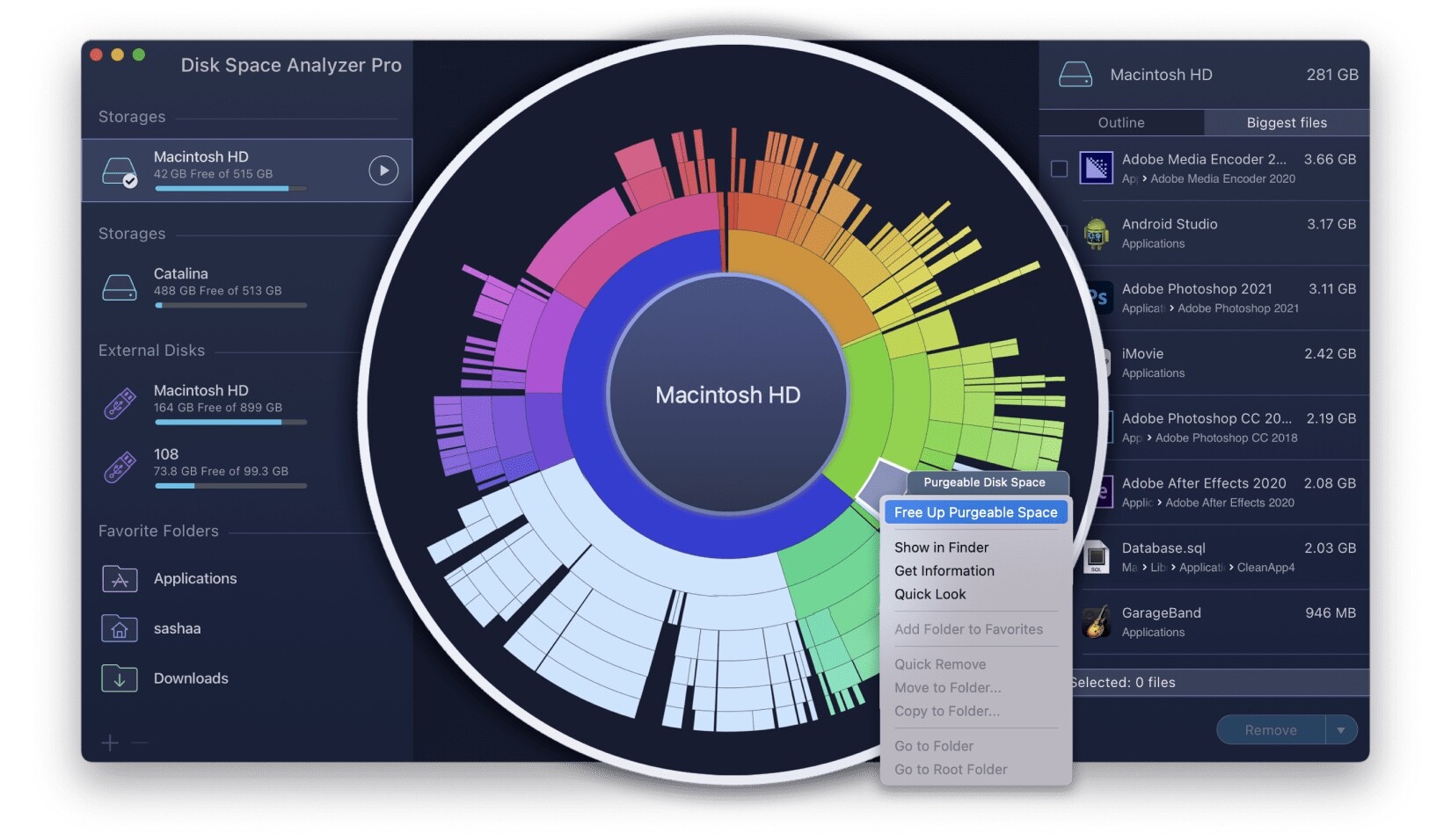 Disk Space Analyzer Pro for Mac v4.1免激活版 磁盘分析管理工具
