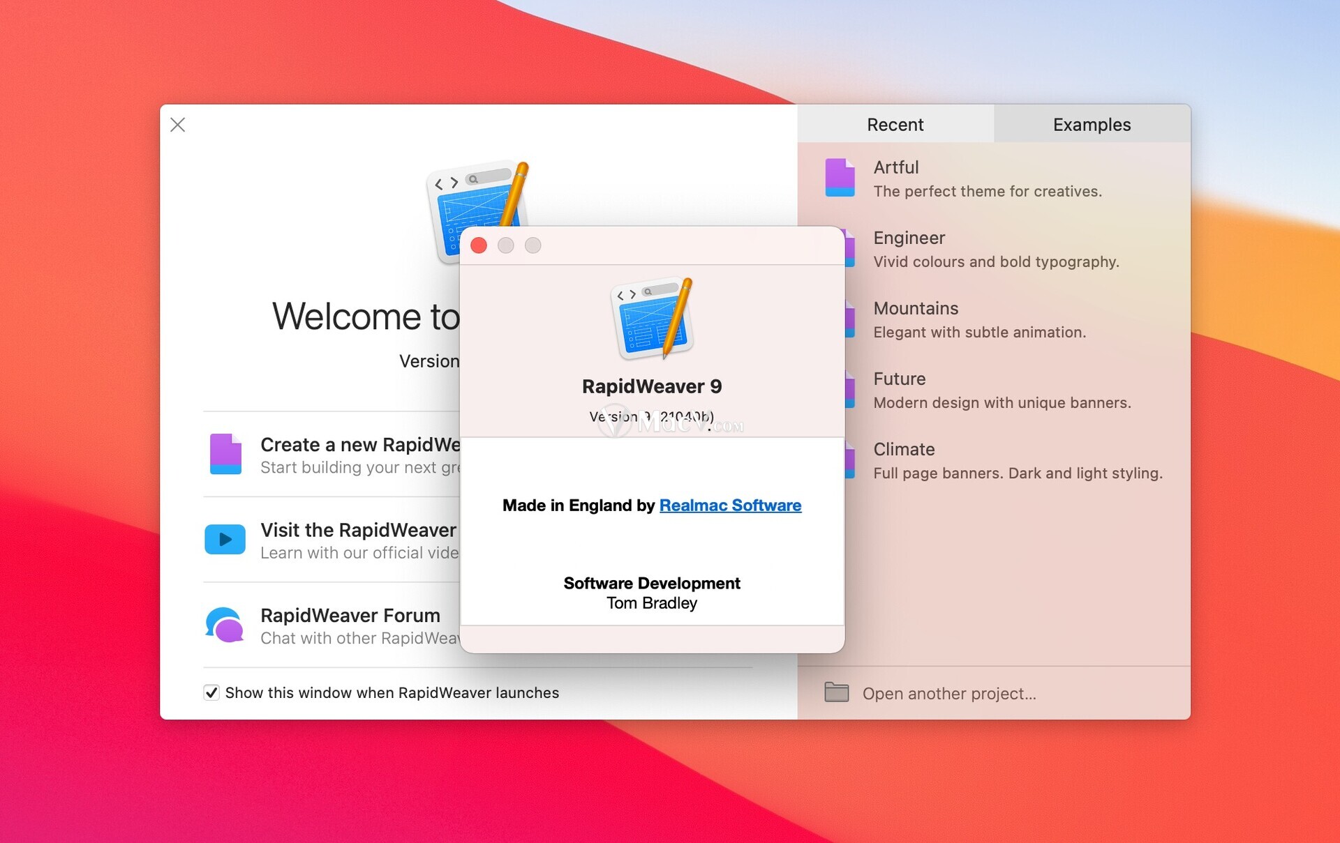 RapidWeaver激活版下载-RapidWeaver 9 for Mac(网页开发设计工具) 