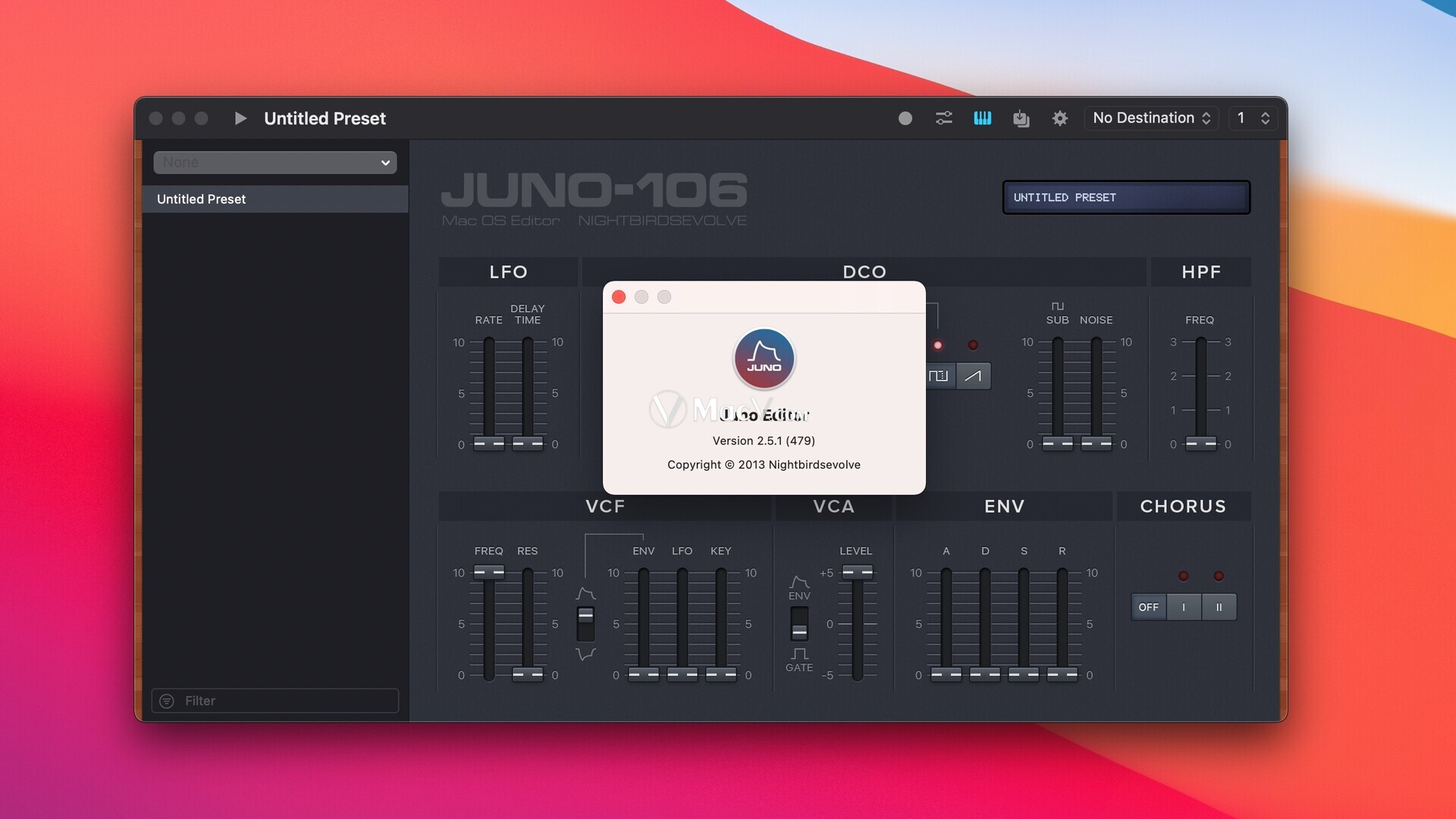 Juno Editor Mac版-Juno Editor for Mac(合成器预设编辑器和库工具) 下载