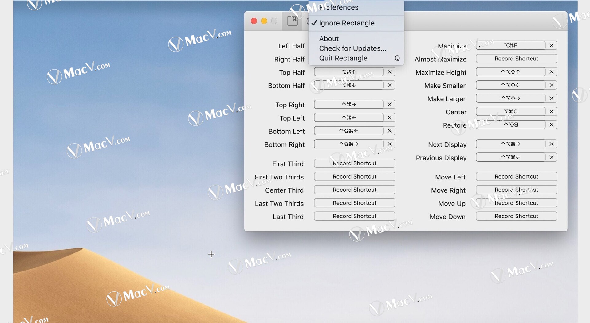 rectangle for mac