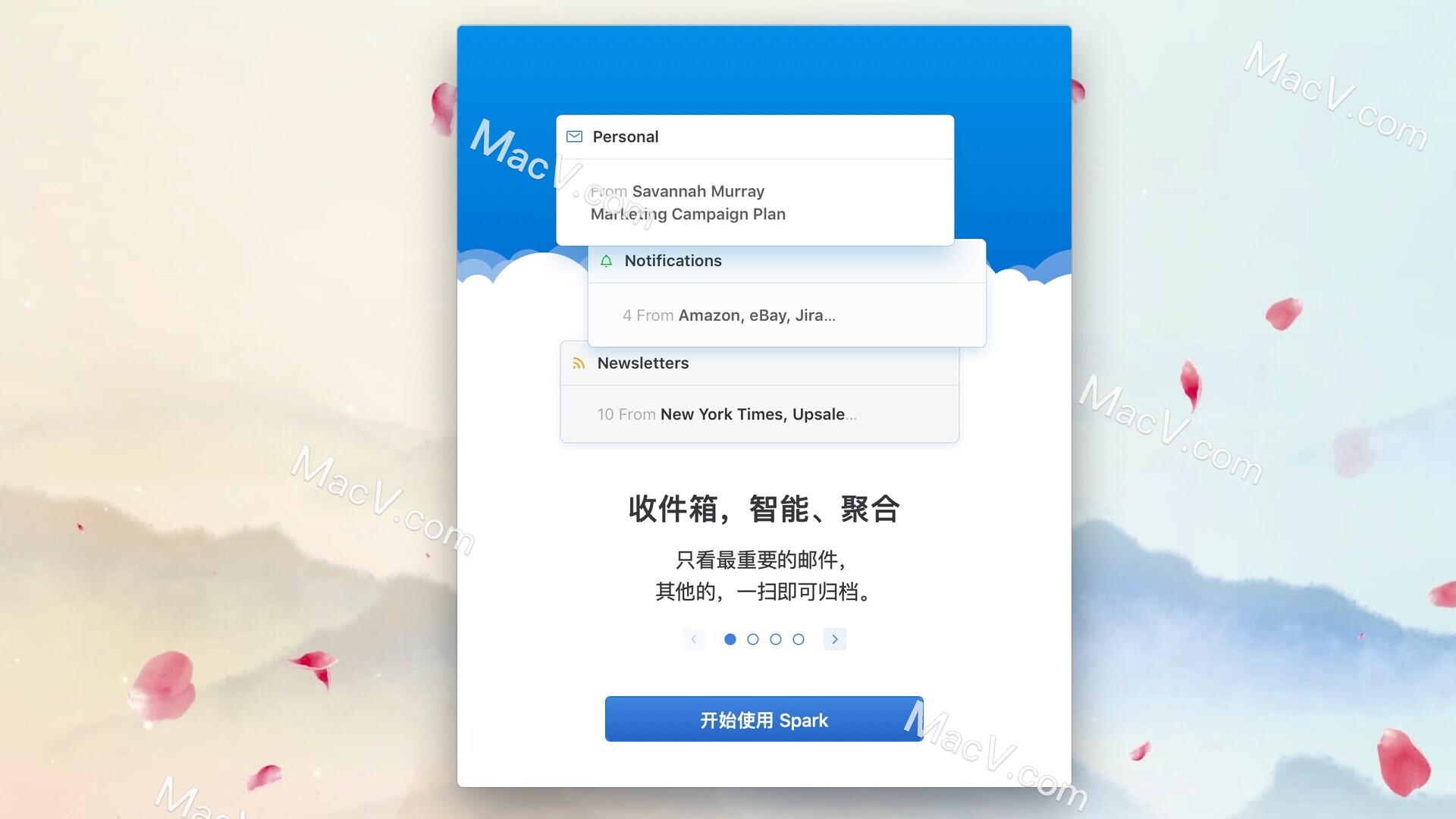 sparkr for Mac版下载-Spark for Mac(个人邮件客户端)