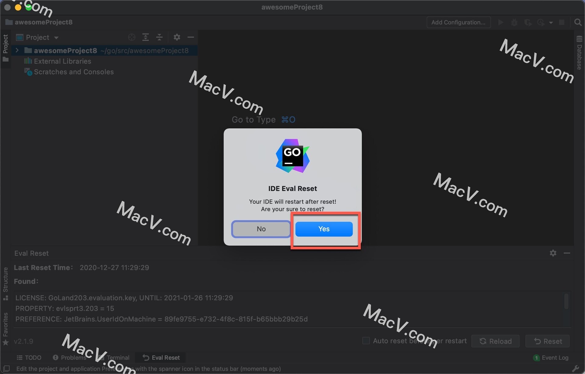 GoLand2021下载-JetBrains GoLand for mac(Go语言编程软件)