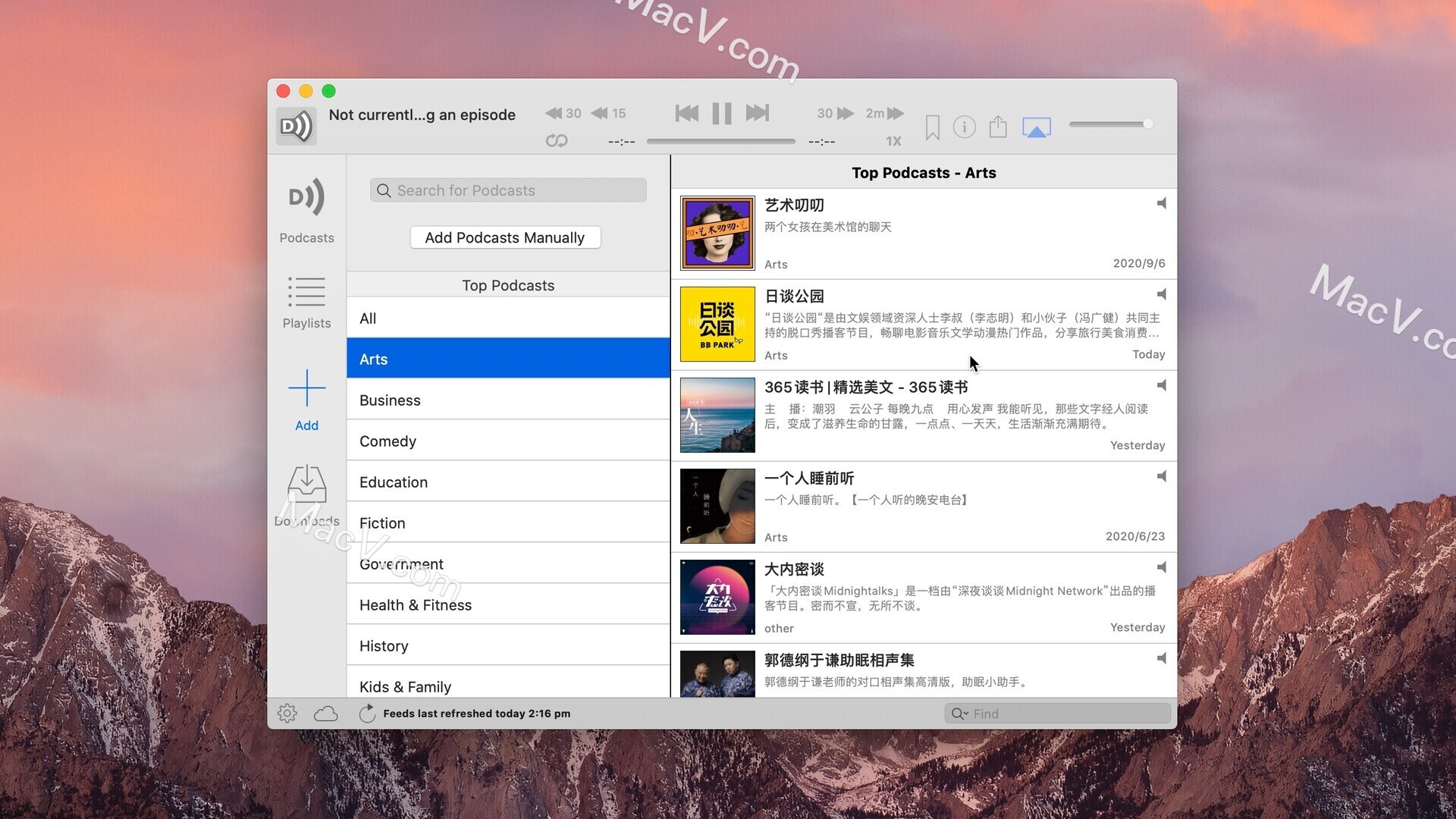 downcast mac破解版-Downcast for Mac(视频播客软件)下载