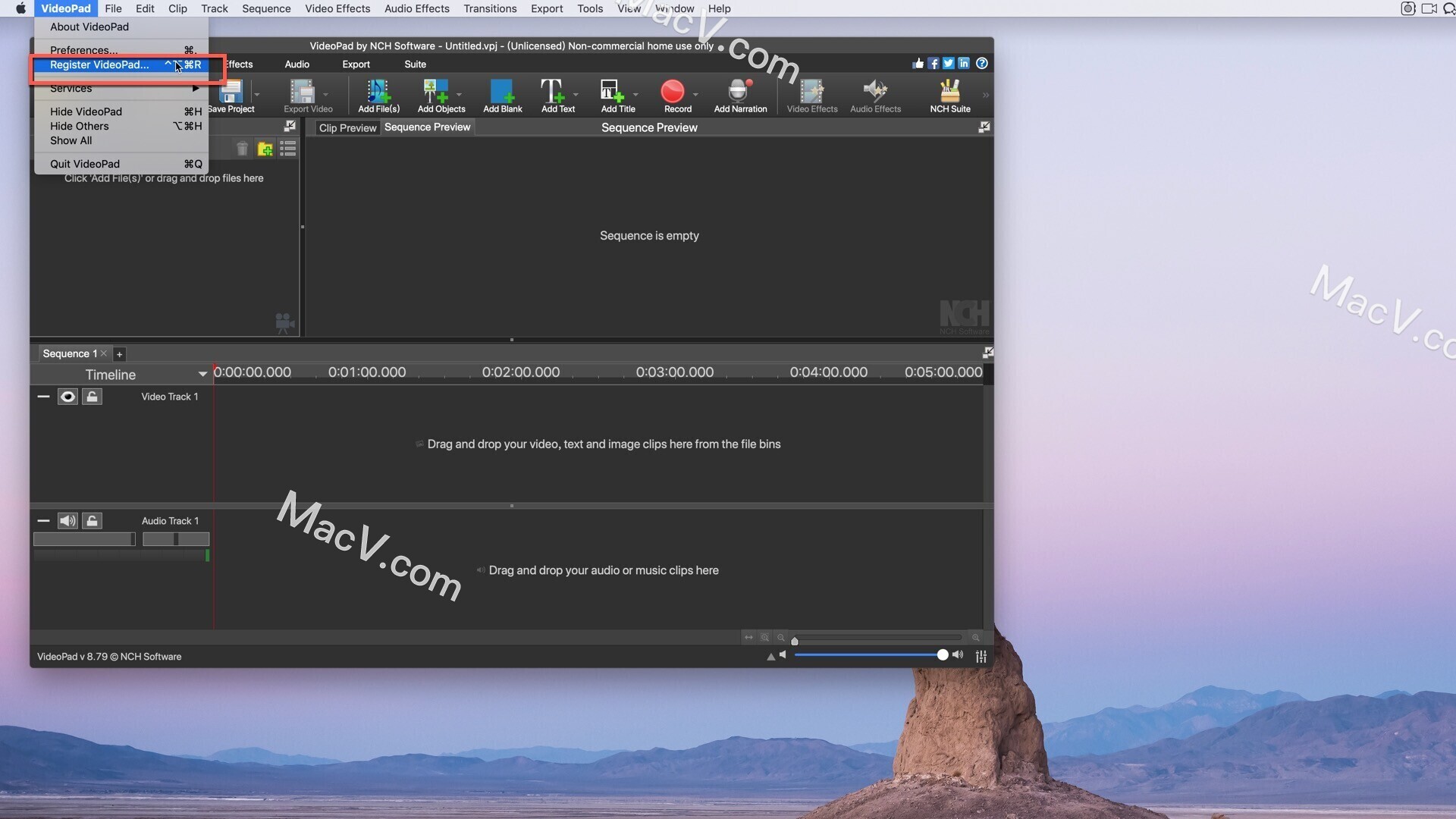 VideoPad Mac破解版下载-VideoPad Video Editor for Mac(强大的视频编辑工具)