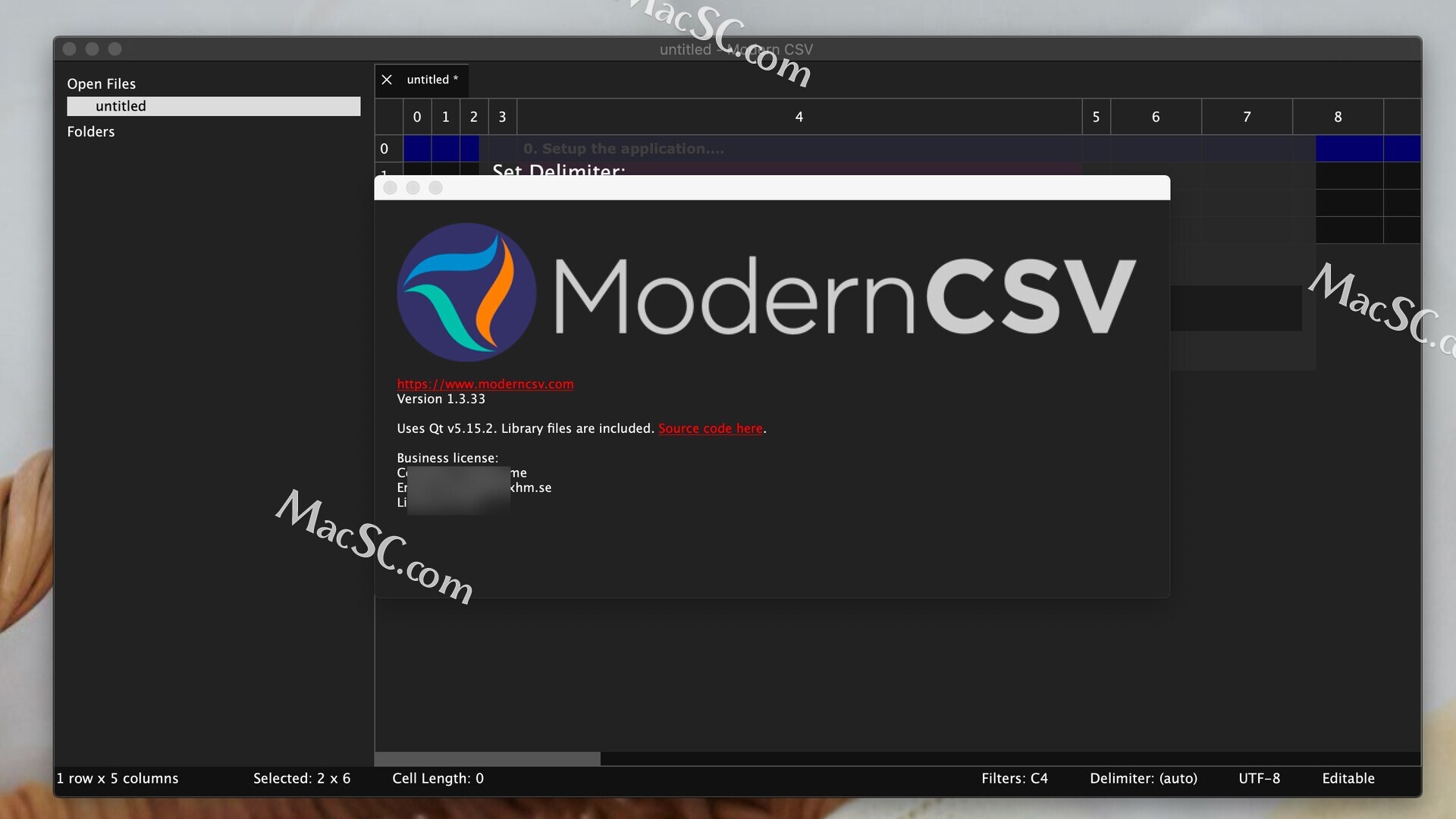 free for mac download Modern CSV 2.0.2