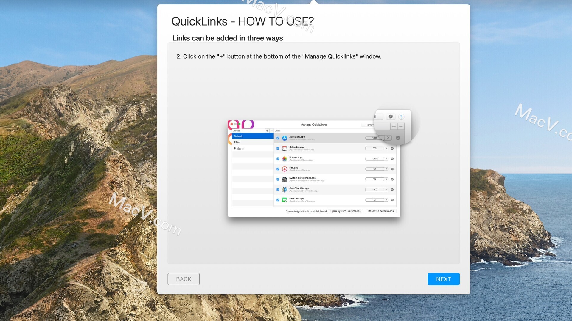 QuickLinks mac破解版下载-QuickLinks for Mac(菜单栏快捷命令)