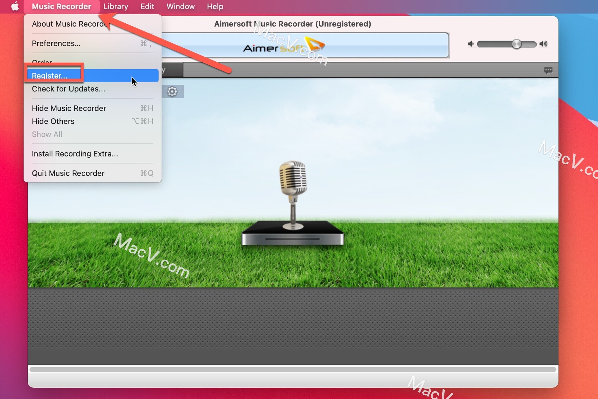 Aimersoft Music Recorder破解版下载-Aimersoft Music Recorder for mac(强大的录音软件)