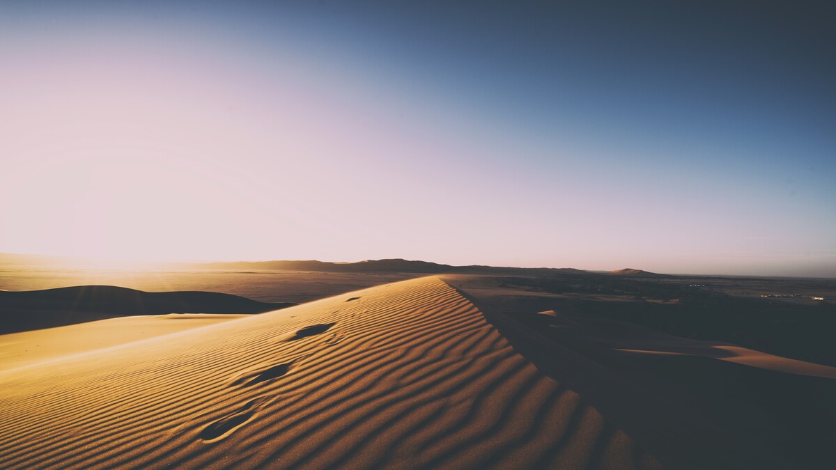 自然界景观沙丘