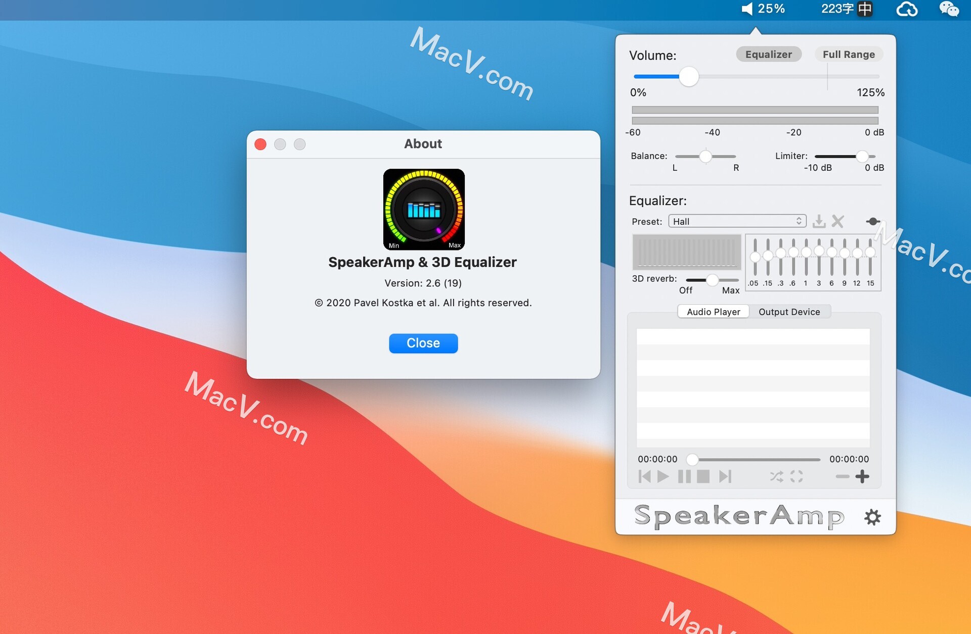 SpeakerAmp破解下载-SpeakerAmp for mac(3D均衡器)