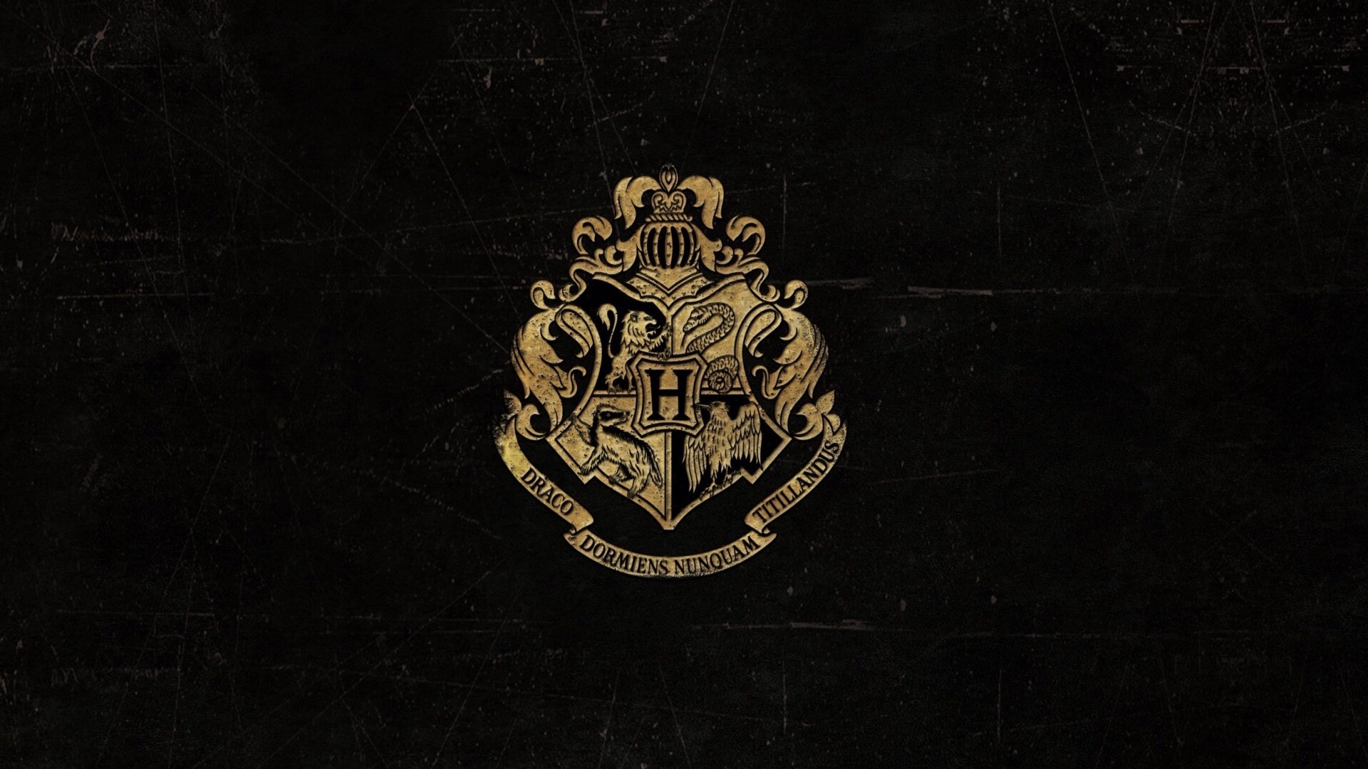 哈利波特片头logo图片