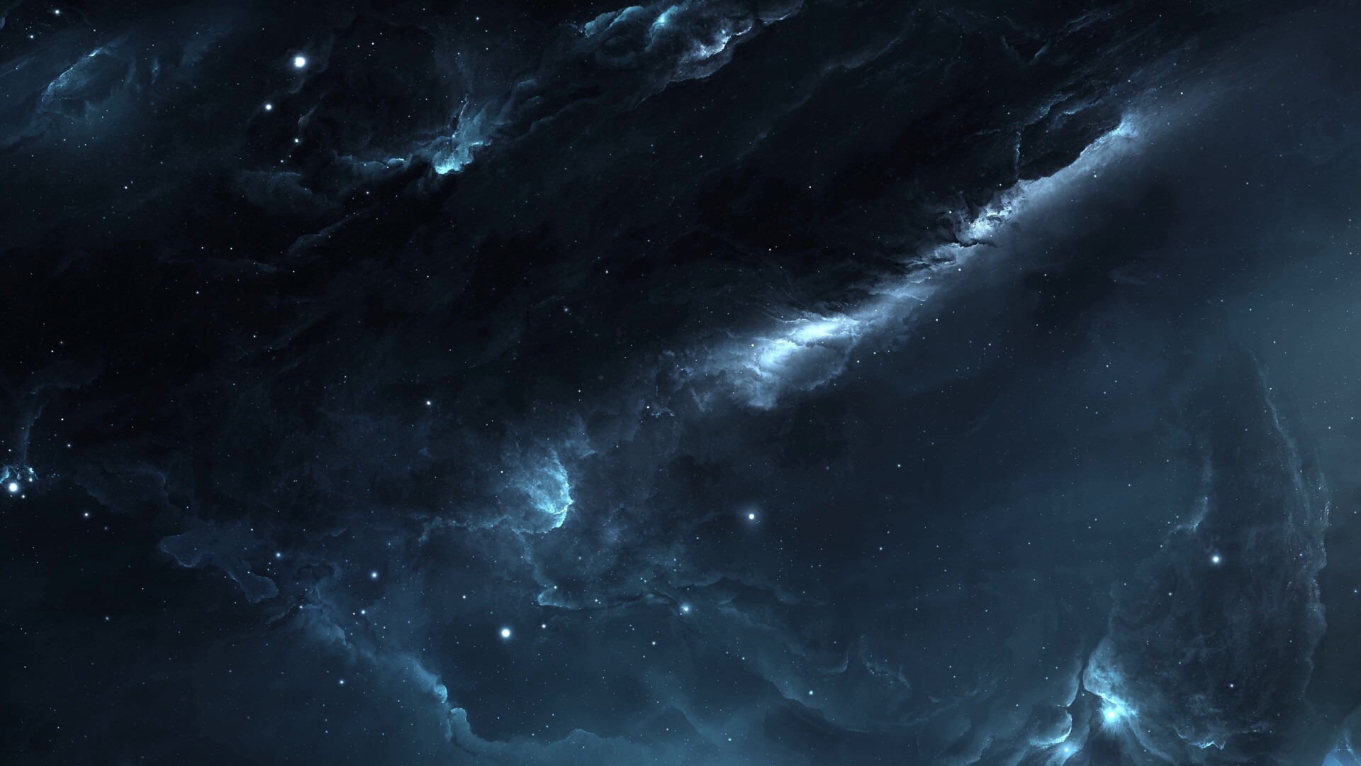 宇宙中美丽的星云高清mac壁纸