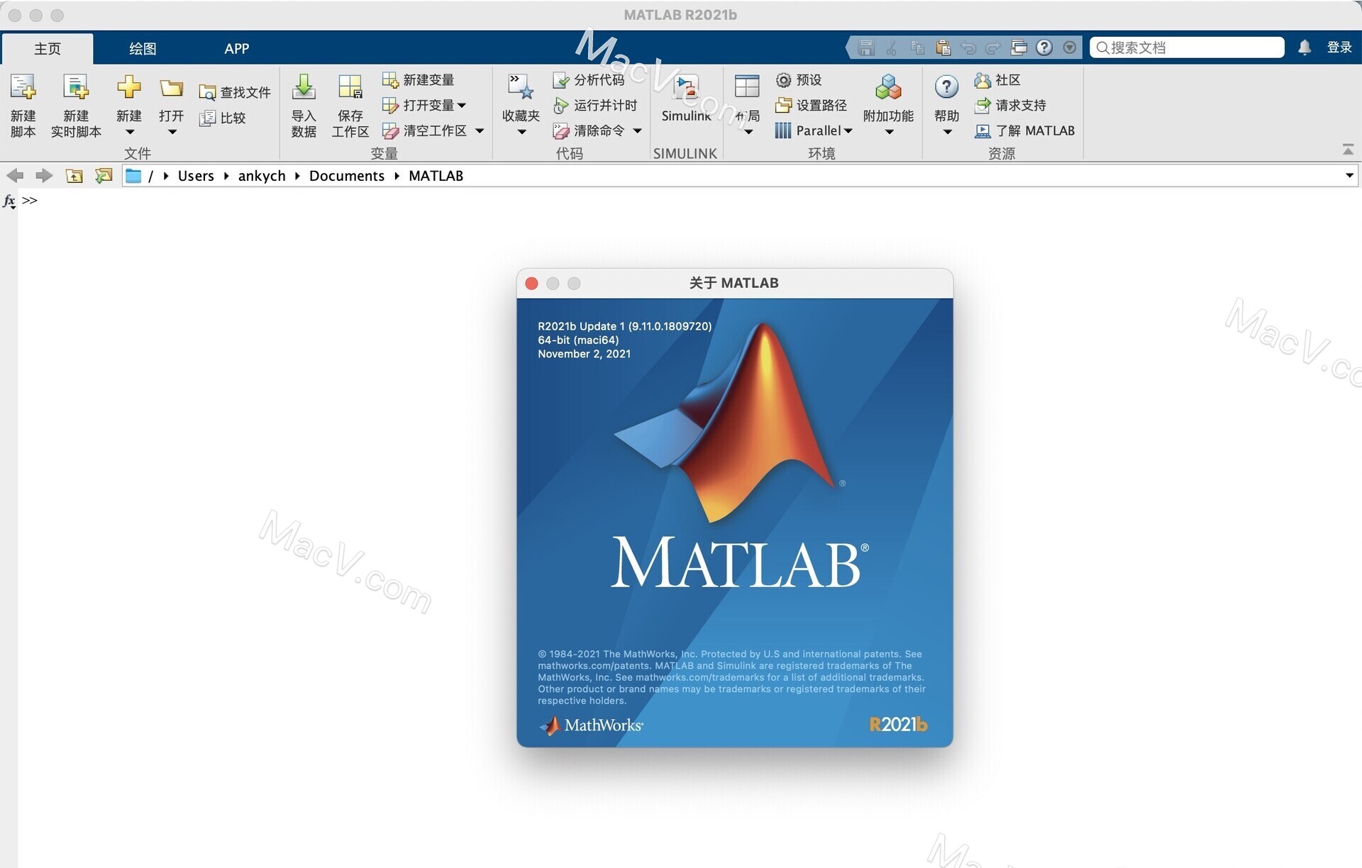 matlab r2021下载-MATLAB R2021b for Mac(商业数学软件)