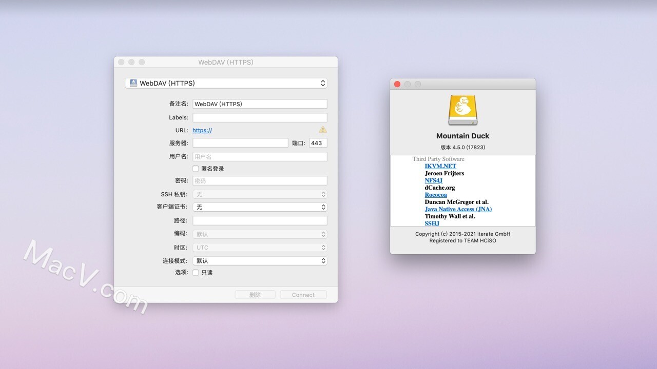 Mountain Duck 破解下载-Mountain Duck for Mac(FTP服务器管理工具)