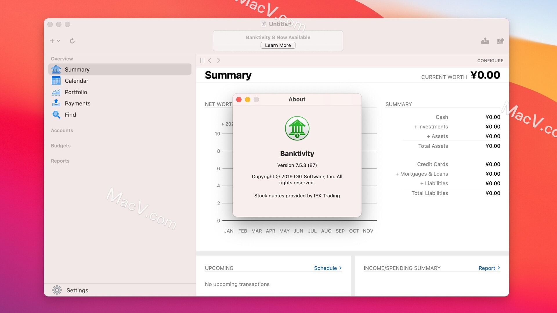 Banktivity Mac破解版-Banktivity for Mac(优秀的财务管理工具)下载