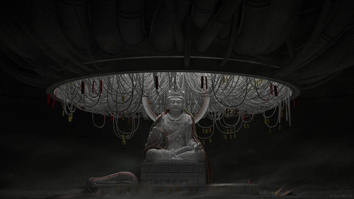 佛陀宗教信仰的雕像
