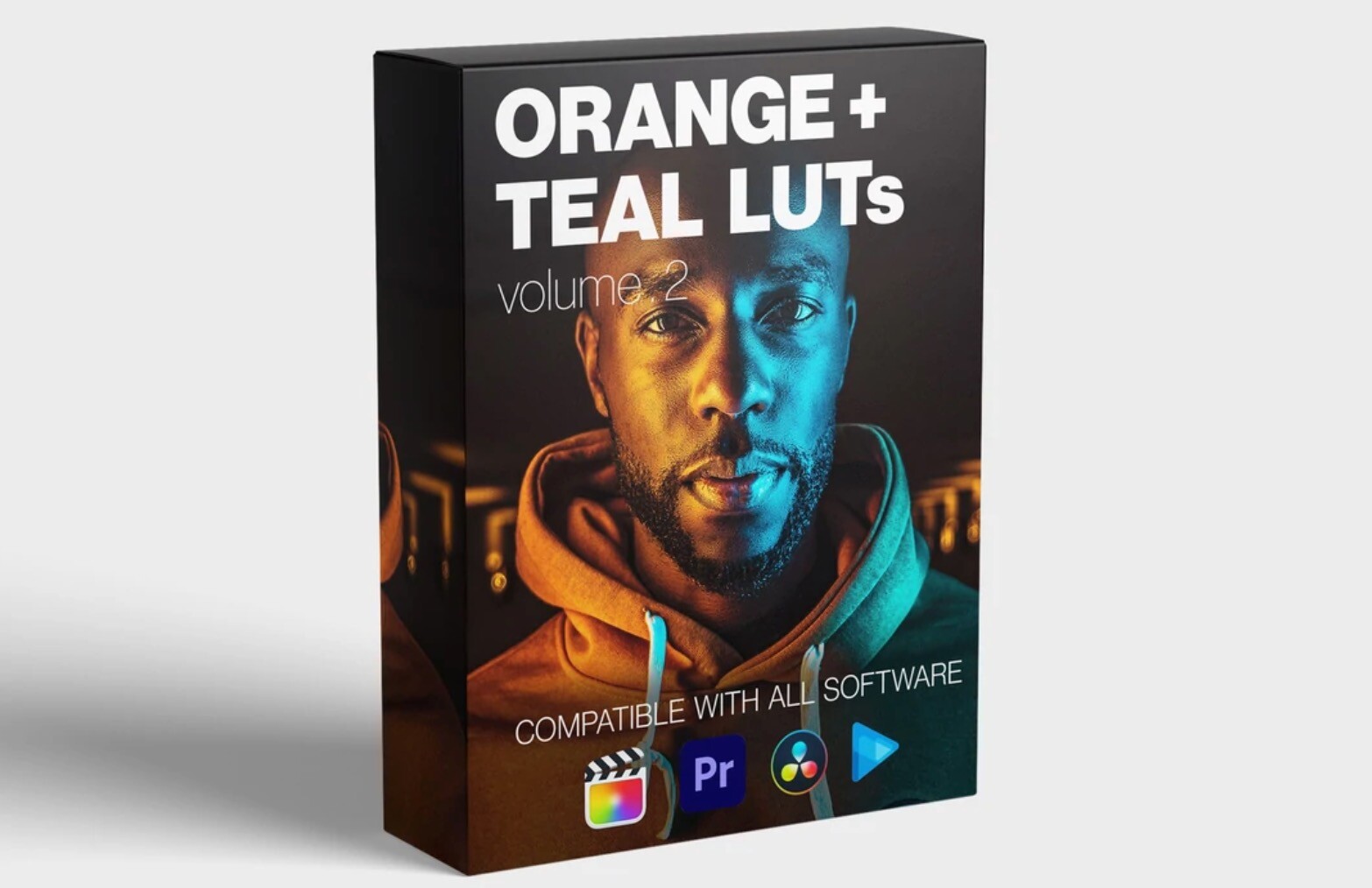 10组橙色和青色LUTs调色预设Orange and Teal Vol.2