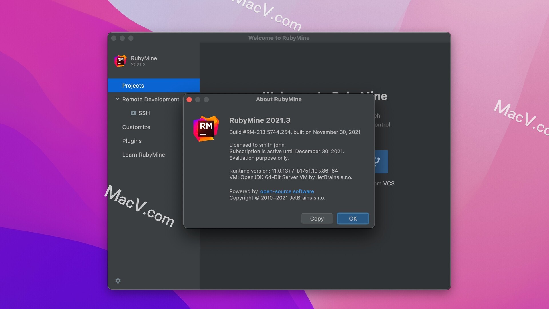 RubyMine 2021破解-JetBrains RubyMine 2021 for Mac(Ruby代码编辑工具)下载