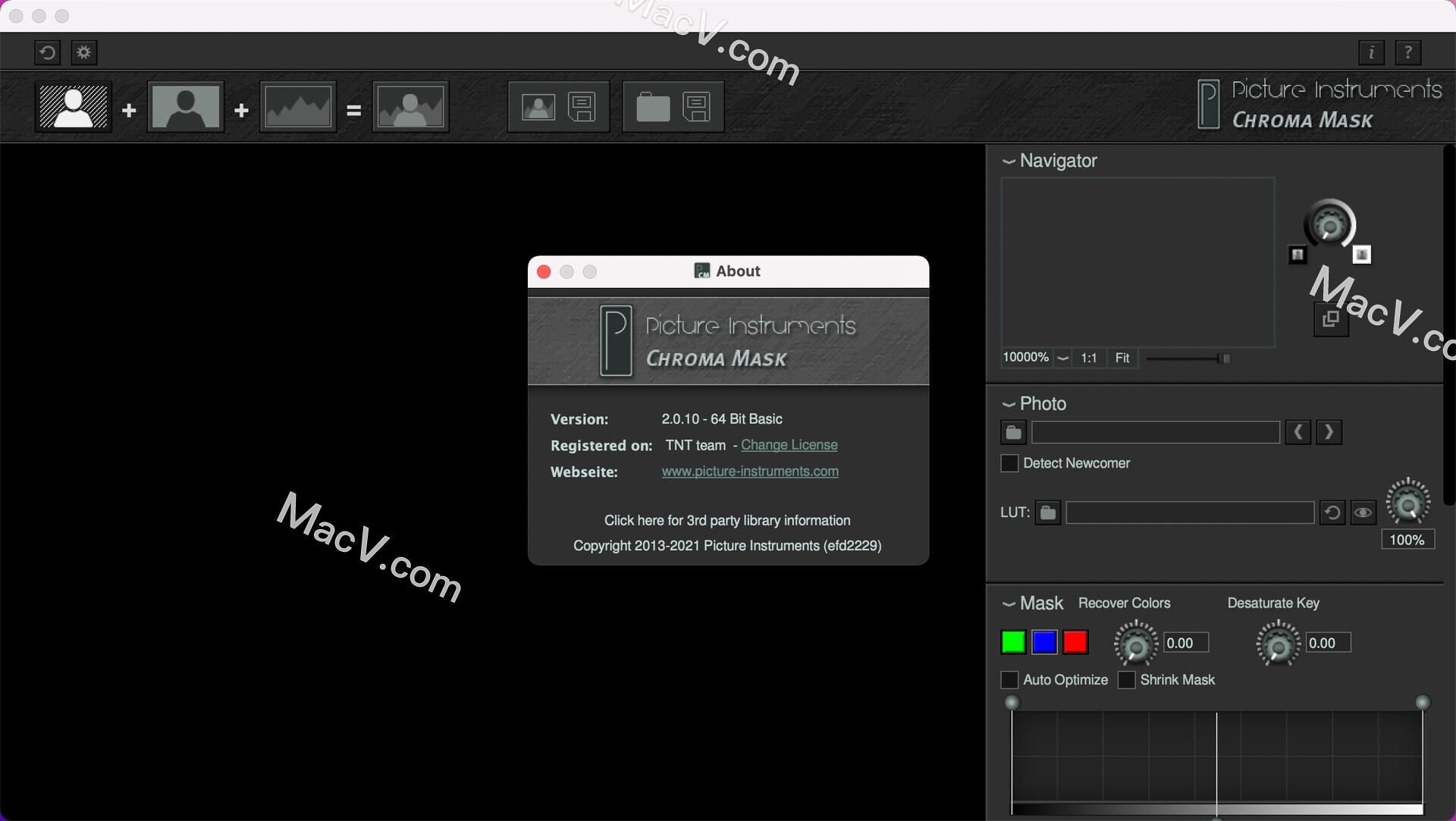chroma mask mac破解版-Picture Instruments Chroma Mask for Mac(Chroma Key屏蔽和裁剪软件)下载