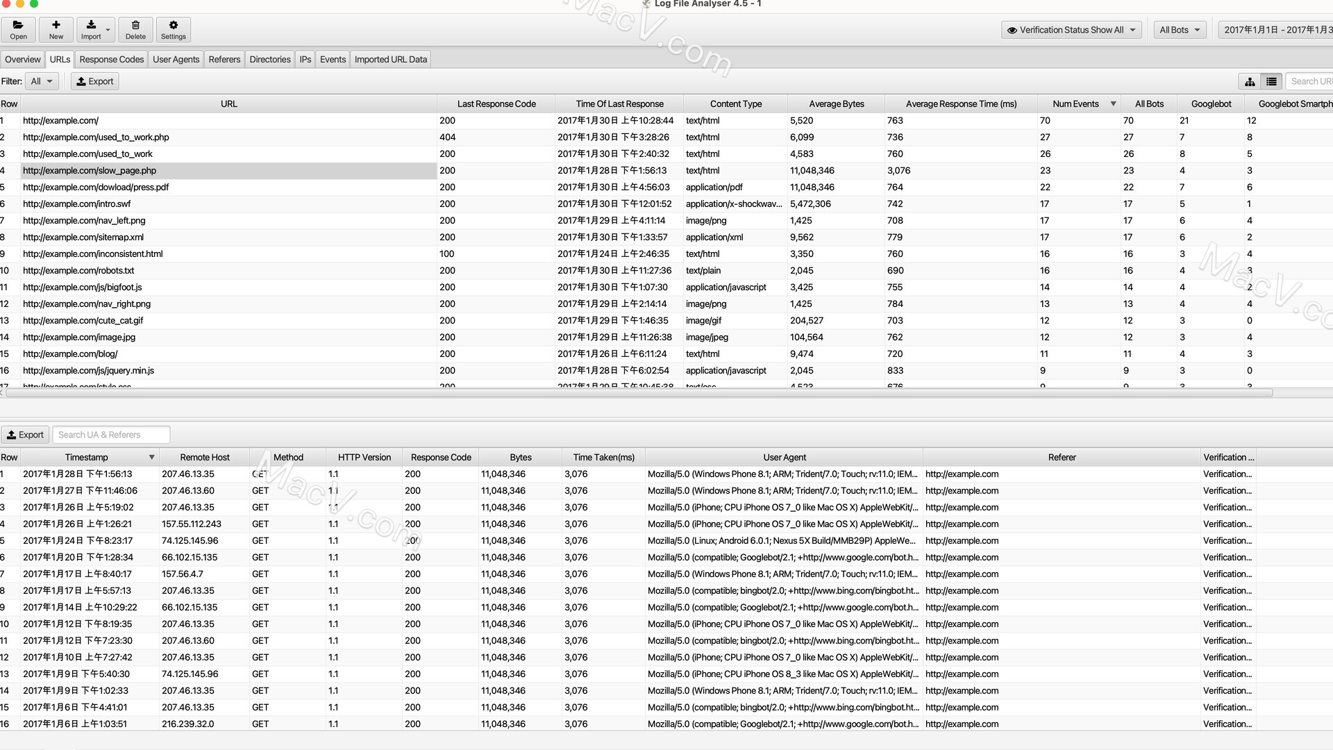 Screaming Frog Log File Analyser Mac破解版-Screaming Frog Log File Analyser for Mac(日志文件分析器) 下载