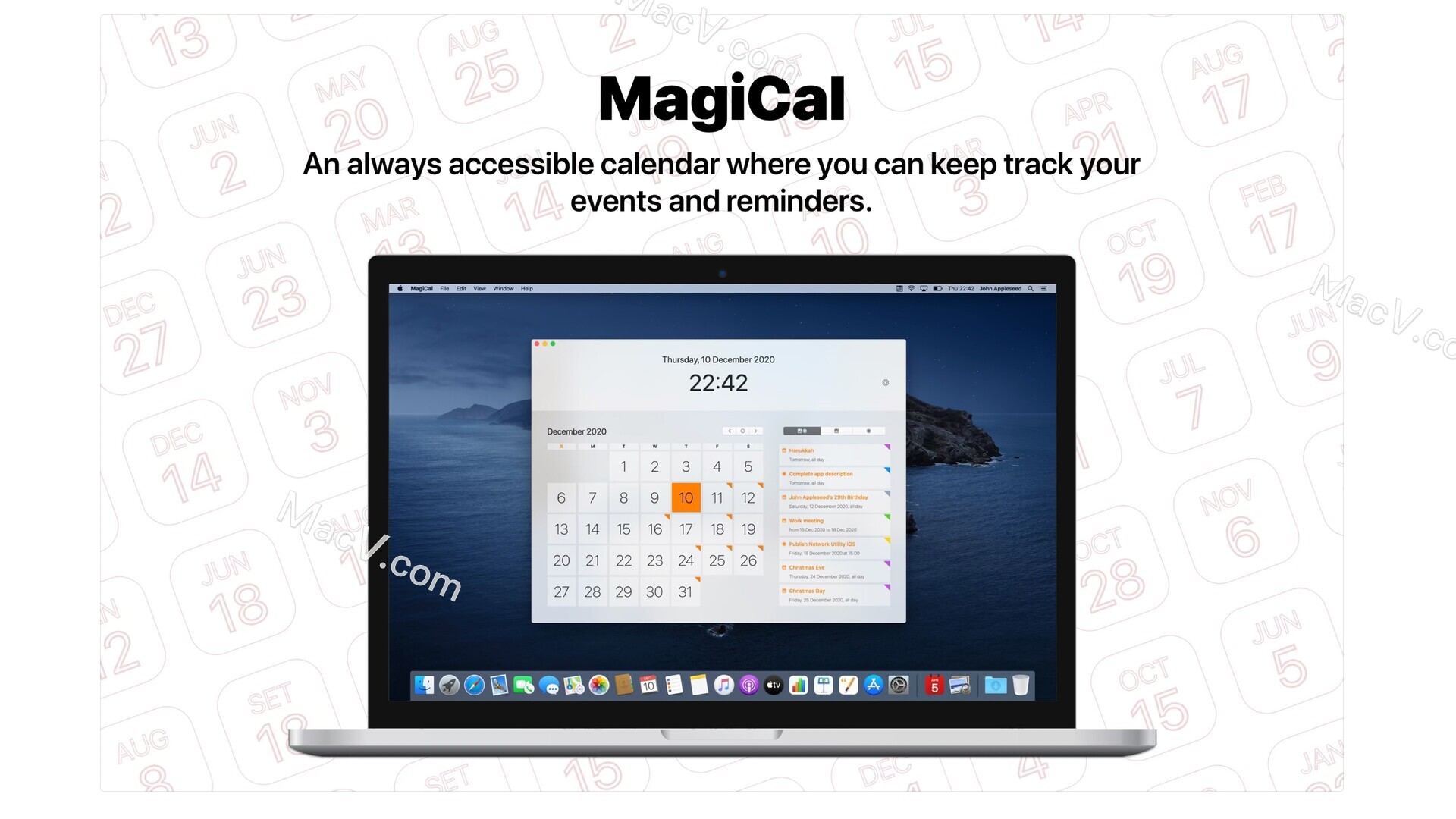 MagiCal mac破解版下载-MagiCal for Mac(日历提醒工具)