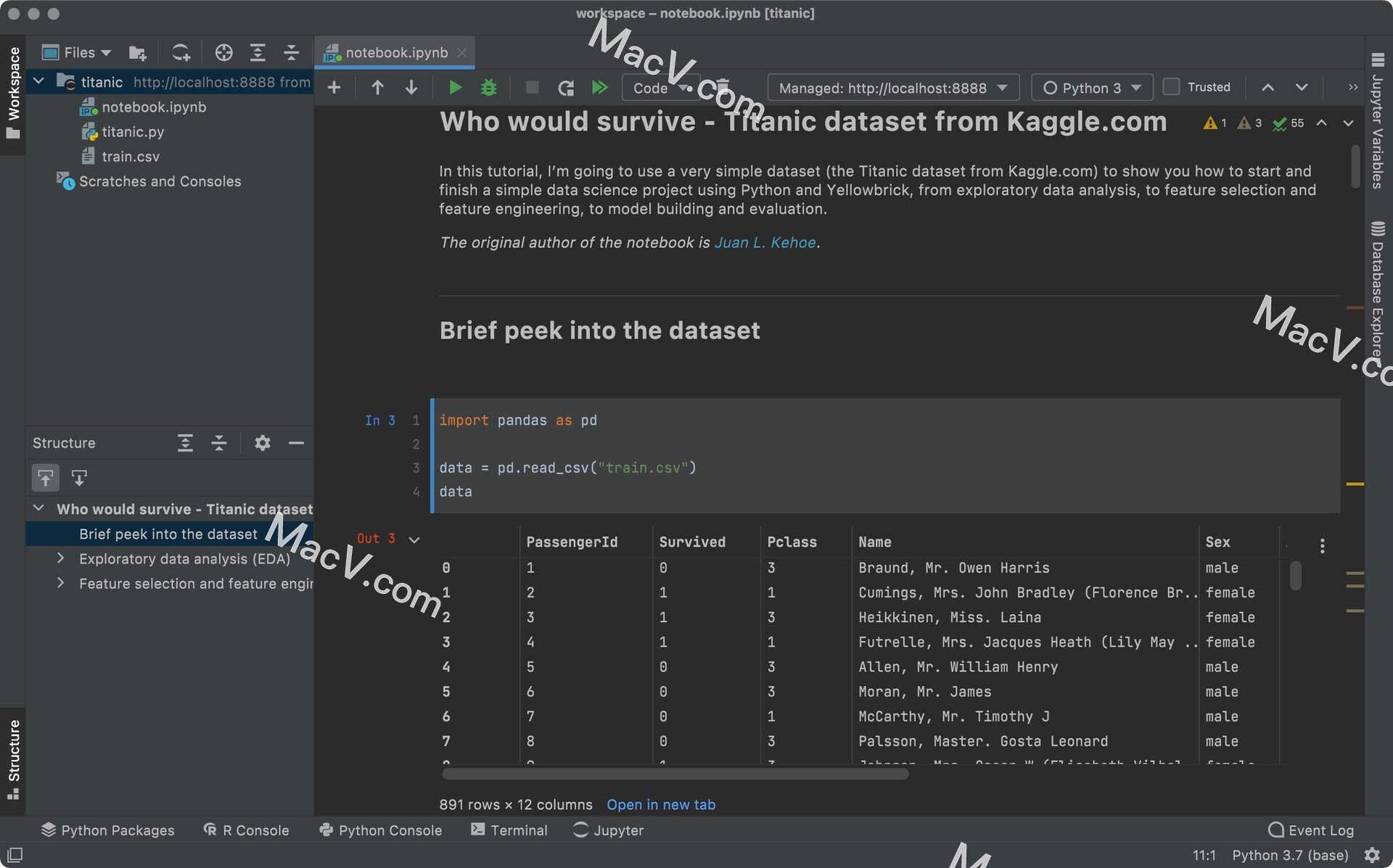 DataSpell中文下载-JetBrains DataSpell for mac(数据科学家的IDE)