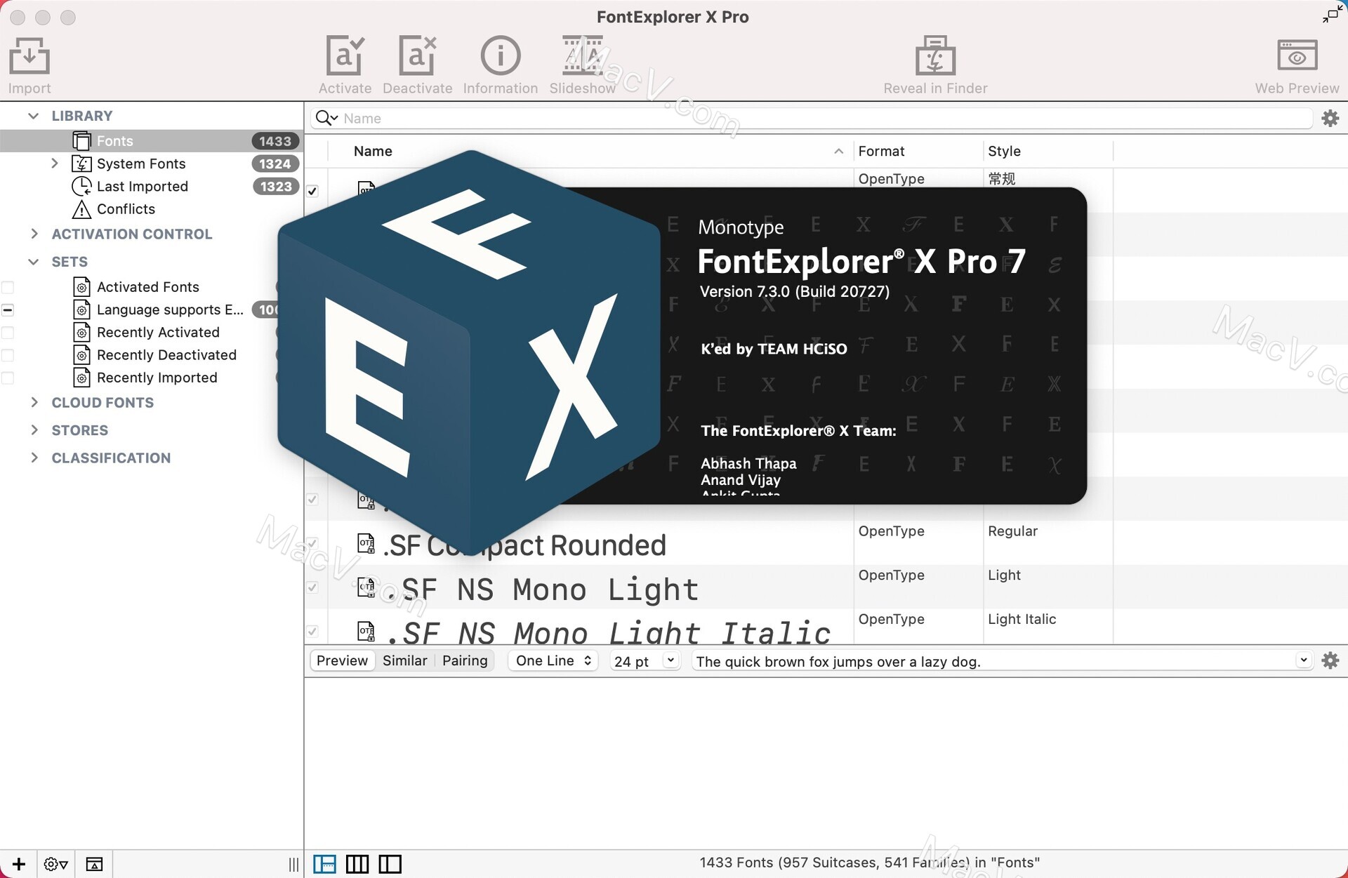 FontExplorer X Pro破解版-FontExplorer X Pro for Mac(专业字体管理软件)下载