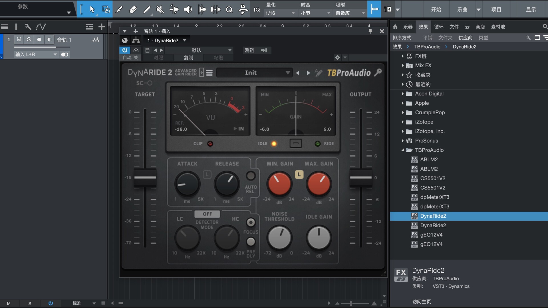 TBProAudio DynaRide2 for Mac(音频增强软件)