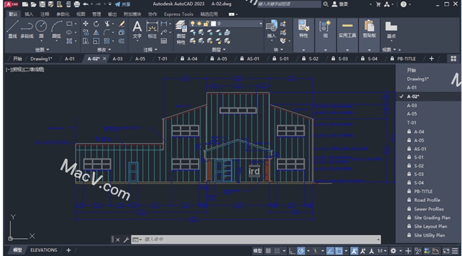 cad2023中文破解-AutoCAD 2023 for Mac(cad2023) 下载