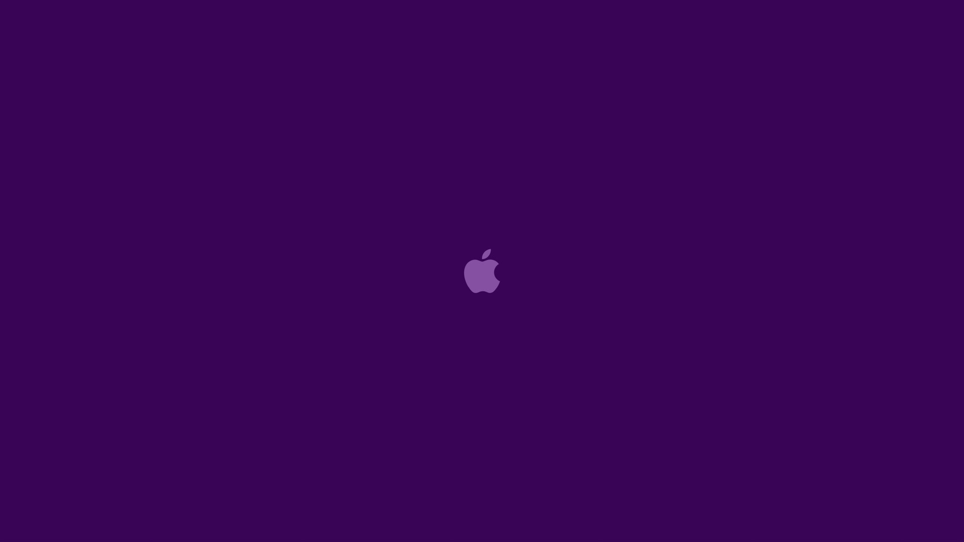 纯色苹果标志Mac动态壁纸