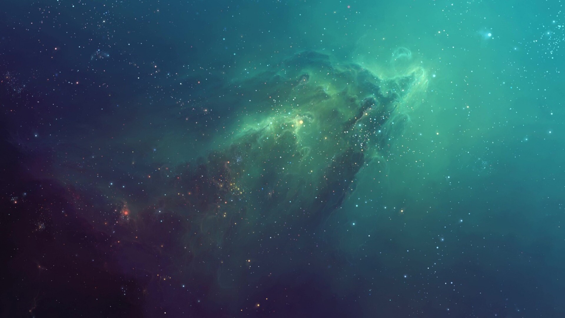 美丽的宇宙星云主题Mac动态壁纸