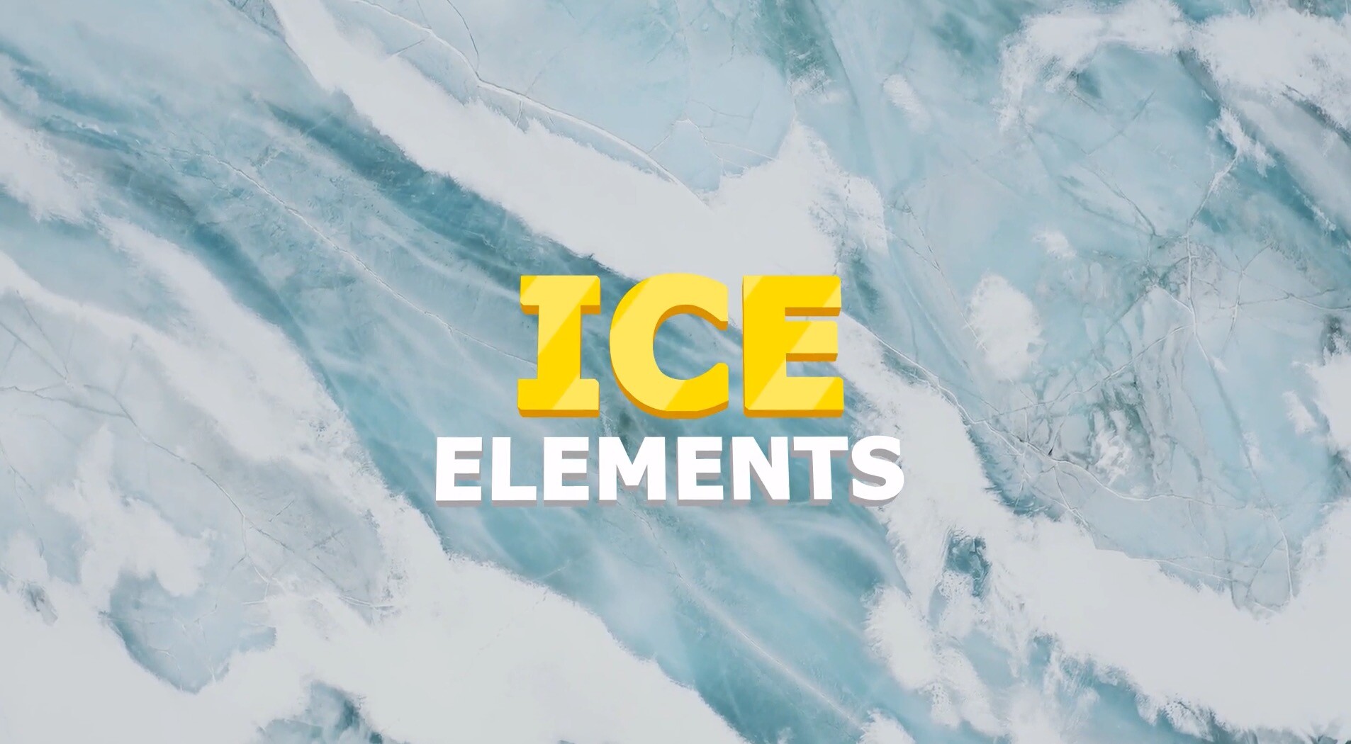 FCPX插件Ice Elements冰雪视频动画转场模板