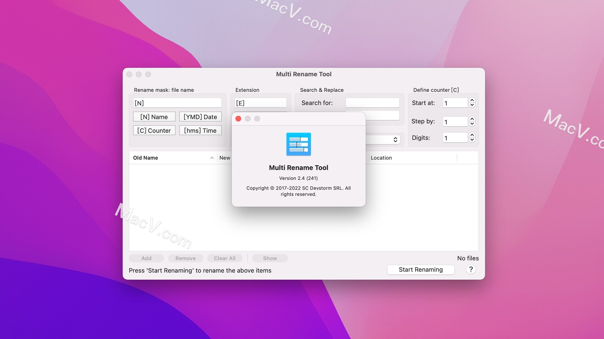 Multi Rename Tool 破解版下载-Multi Rename Tool for Mac(批量重命名工具) 